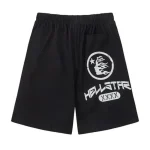Black Hellstar Records Retro Vintage Shorts