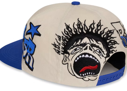 Hellstar Sounds Like Heaven Hat Cream/Blue
