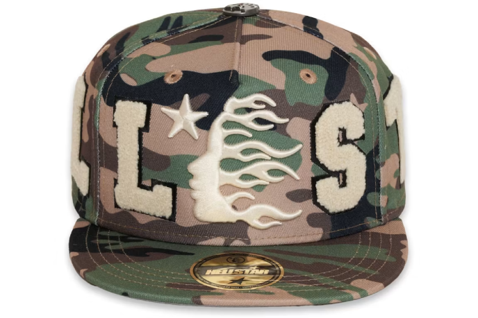 Hellstar OG Patch Fitted Hat Camo Hellstar OG Patch Fitted Hat Camo