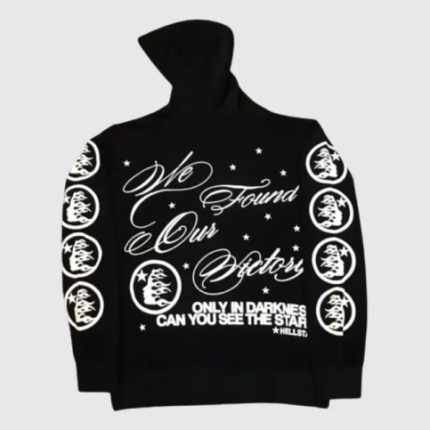 Hellstar Studios Records Black Amercian Hoodie