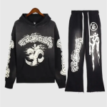 Hellstar Black Studios Records Yoga Tracksuit
