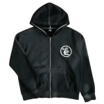 Hellstar Black Zip Up Hoodie
