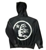 Hellstar Black Zip Up Hoodie