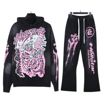 Hellstar No Guts No Glory Black Tracksuit Hellstar No Guts No Glory Black Tracksuit
