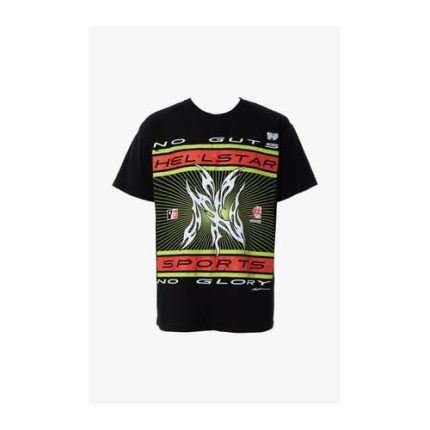 Hellstar LA Tribal Sports T-Shirt - Black