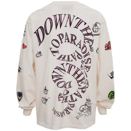 Hellstar Down The Paradise Path Longsleeve - Cream