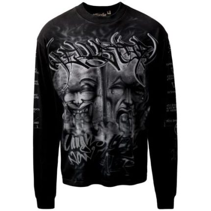 Hellstar Laugh Now Cry Later Longsleeve - Black